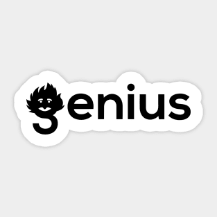 Genius Unleashed Sticker